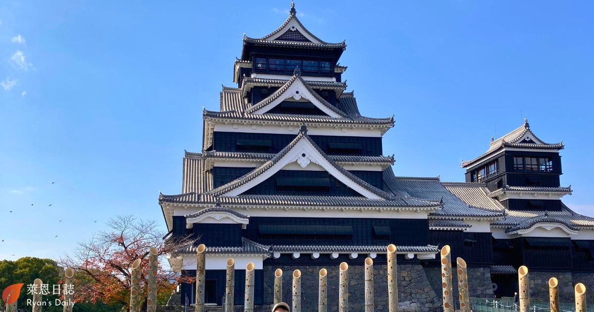 熊本自由行-熊本景點-熊本一日遊-熊本城正面