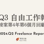 2024Q3 自由工作報告